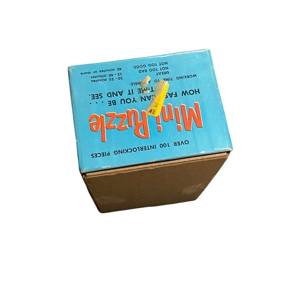 Vintage Warren Built Rite Mini Puzzle No 555 Golden Gate Bridge 100‎ Pc